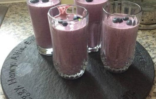 Συνταγή για smoothie με mύρτιλο (blueberry)! Το απόλυτο ενεργειακό smoothie με φρέσκα φρούτα και πολλές βιταμίνες!