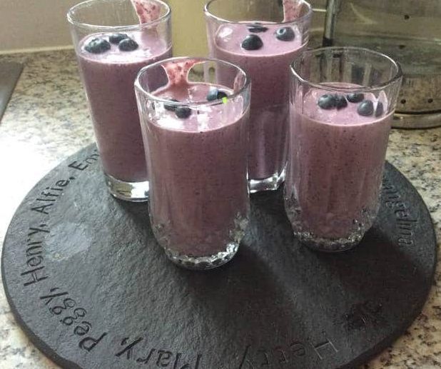 Συνταγή για smoothie με mύρτιλο (blueberry)! Το απόλυτο ενεργειακό smoothie με φρέσκα φρούτα και πολλές βιταμίνες!