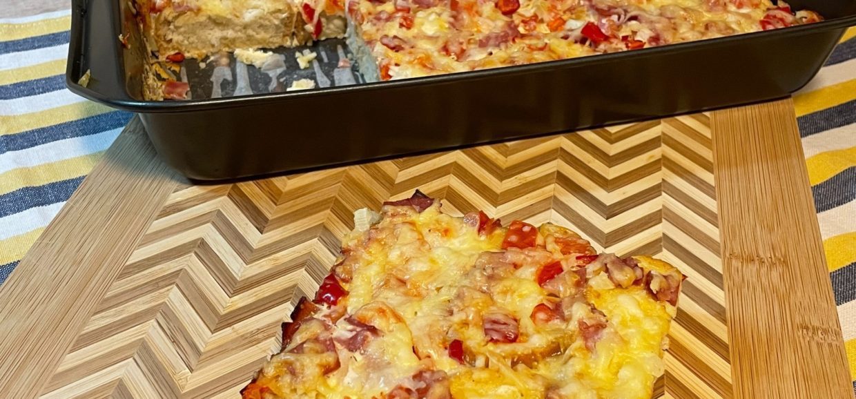 Δοκιμάστε μια εύκολη και γρήγορη συνταγή για μοναδικό brunch με αυγά, ζαμπόν και λαχανικά που θα σας ενθουσιάσει.