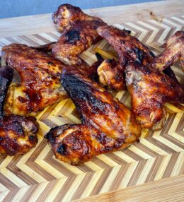 Φτερούγες Κοτόπουλο Με Σάλτσα Barbeque