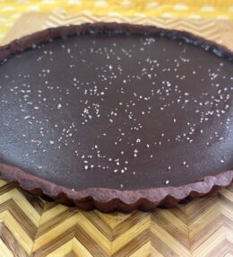 Τάρτα Σοκολάτας Με Νιφάδες Αλατιού