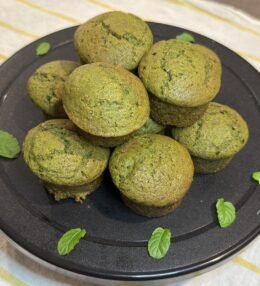 Cupcakes Matcha με Λεμόνι